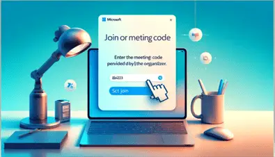 Joining a Teams Meeting with a Code