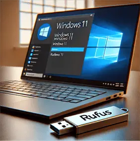 Windows 11 Installation via Rufus USB Drive