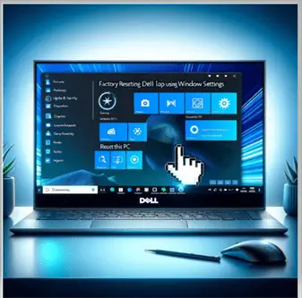 Factory Resetting Dell Laptop Using Windows Settings