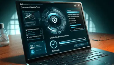 Dell Command Update tool interface