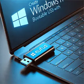 Create Windows 11 bootable USB with Rufus