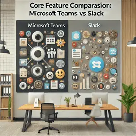 Core Feature Comparison Microsoft Teams vs Slack